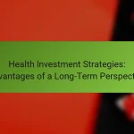Health Investment Strategies: Advantages of a Long-Term Perspective