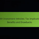 Health Investment Vehicles: Tax Implications, Benefits and Drawbacks