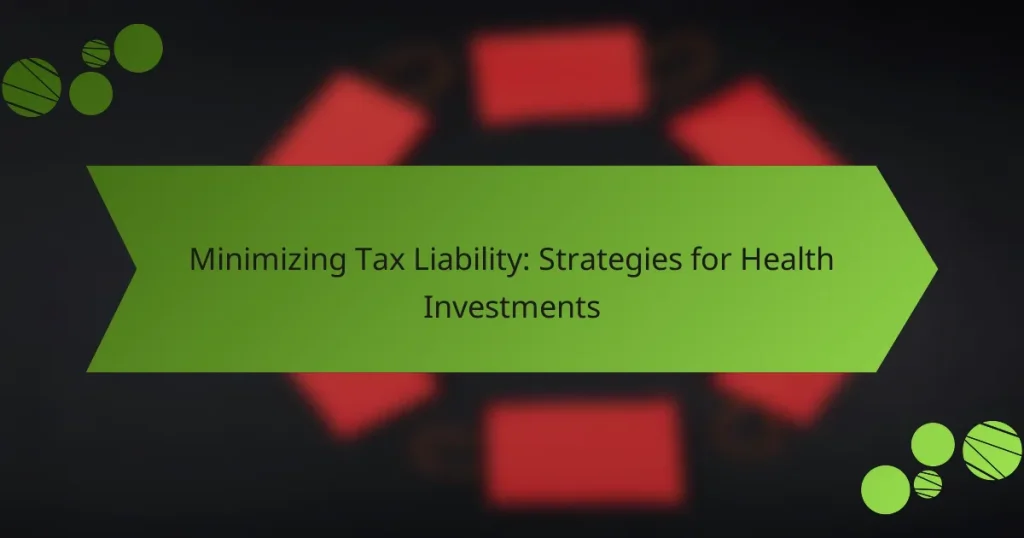 Μείωση Φορολογικής Υποχρέωσης: Στρατηγικές για Επενδύσεις Υγείας