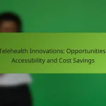 Telehealth Innovations: Opportunities, Accessibility and Cost Savings